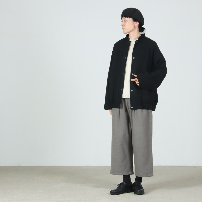 Veritecoeur(ヴェリテクール) ウールフラノブルゾン