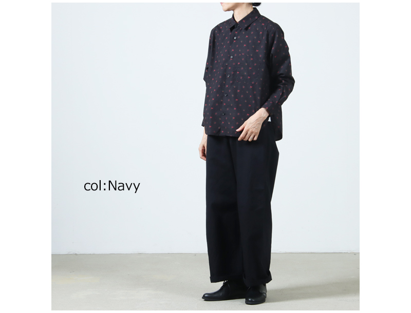 YAECA(ヤエカ) Wチノパンツ ワイド Chino Trousers Wide