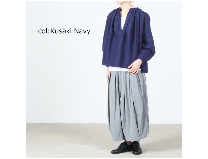 YAECA(ヤエカ) Gathered Smock