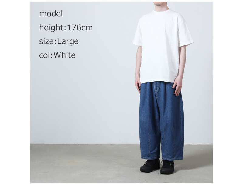 YAECA(ヤエカ) Slub Yarn T-Shirt