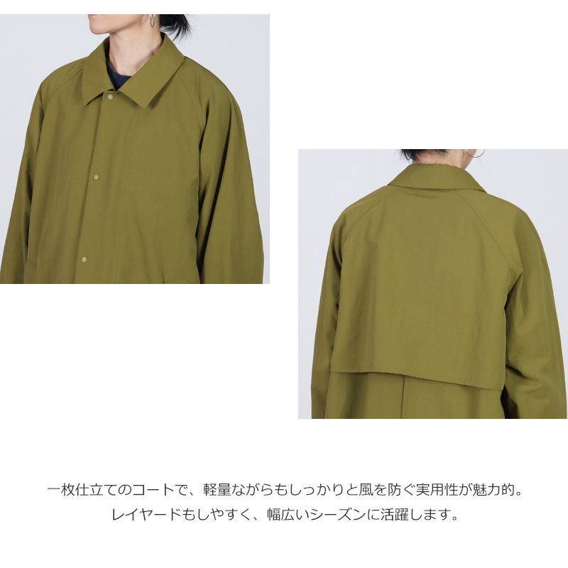 YAECA(ヤエカ) Zip Coat