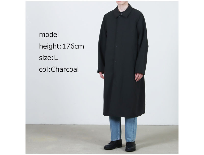 YAECA(ヤエカ) Zip Coat