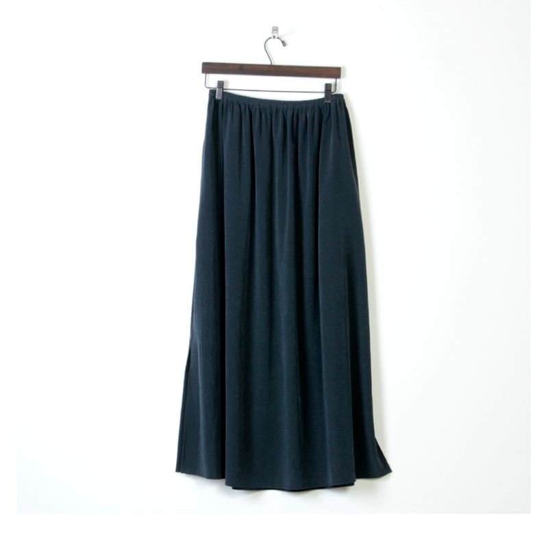 08sircus (ゼロエイトサーカス) Vintage crape maxi wrap skirt 