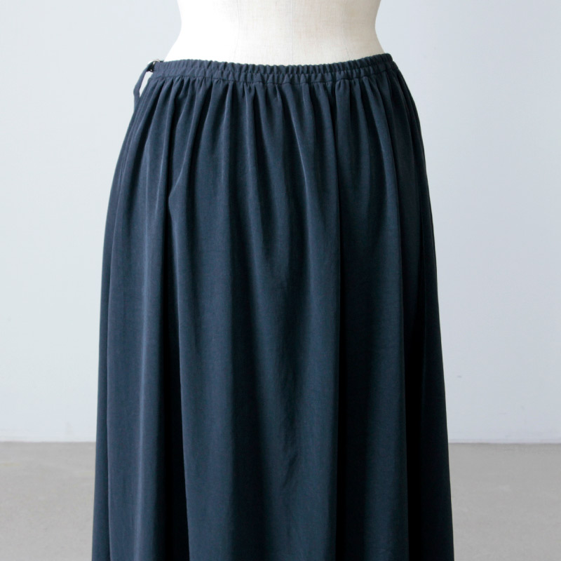 08sircus (ゼロエイトサーカス) Vintage crape maxi wrap skirt 
