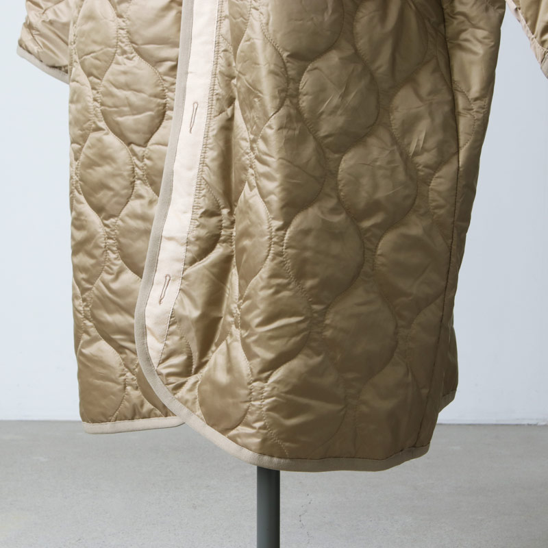 08sircus(ȥ) Micro rip Quilted long coat