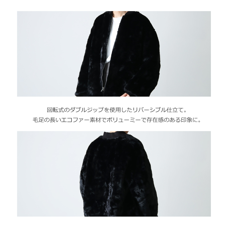 08sircus (ゼロエイトサーカス) MA-1×Eco fur reversible / MA-1 