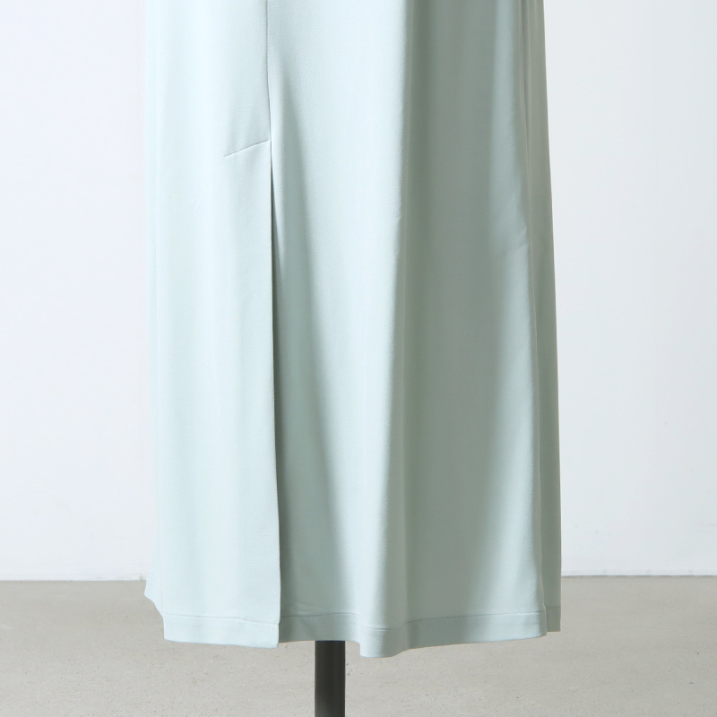 08sircus(ȥ) Cupro jersey straight long skirt