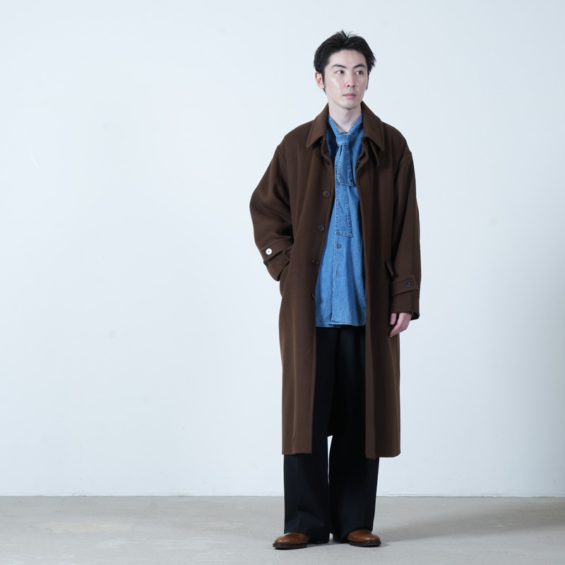 08sircus(���������ȥ�������) Wool double face rever coat