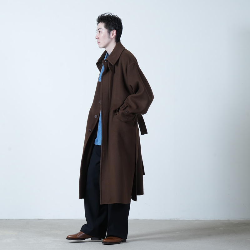 08sircus(���������ȥ�������) Wool double face rever coat
