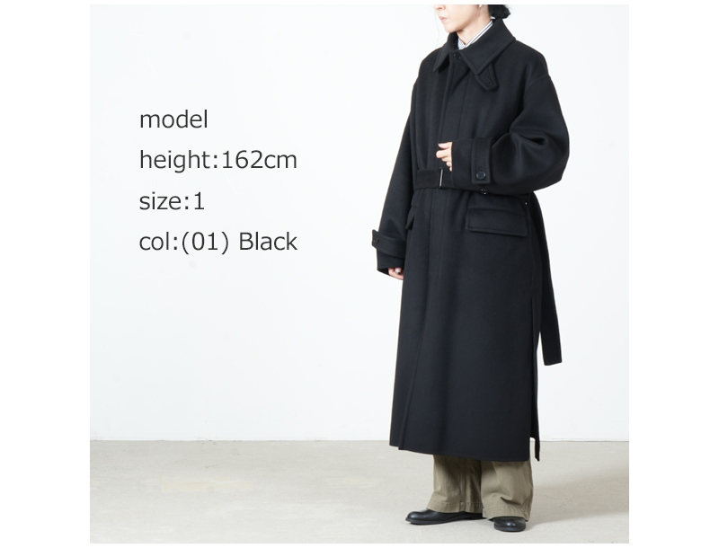 08sircus(���������ȥ�������) Wool double face rever coat