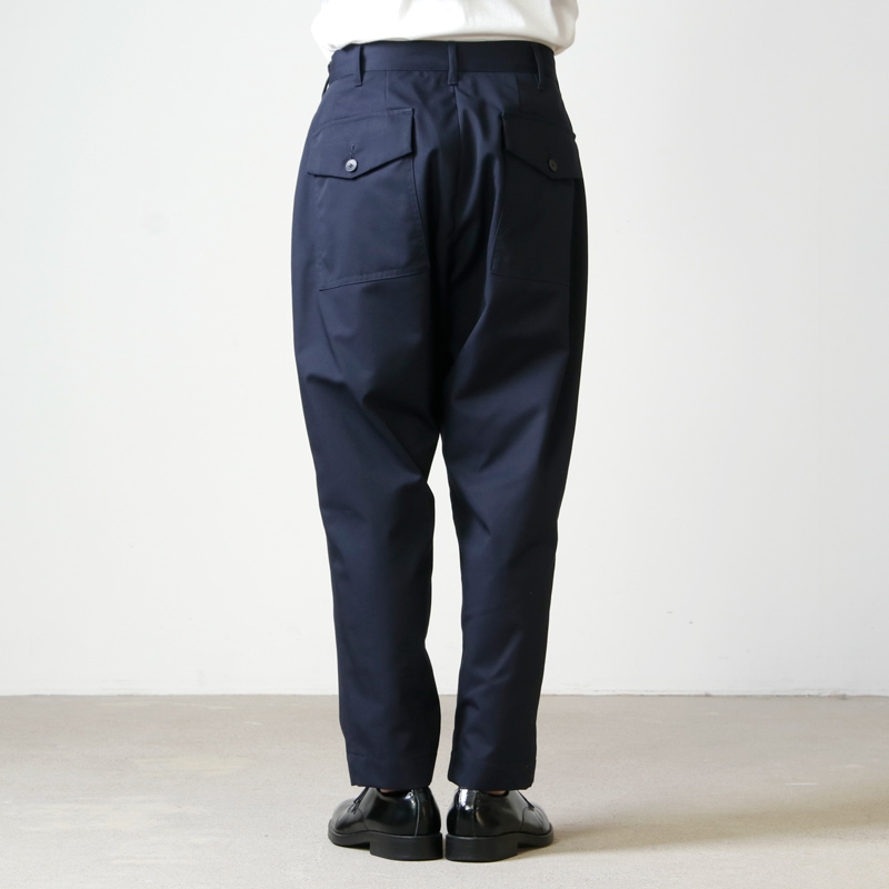 08sircus(ȥ) High count chino cloth painter pants