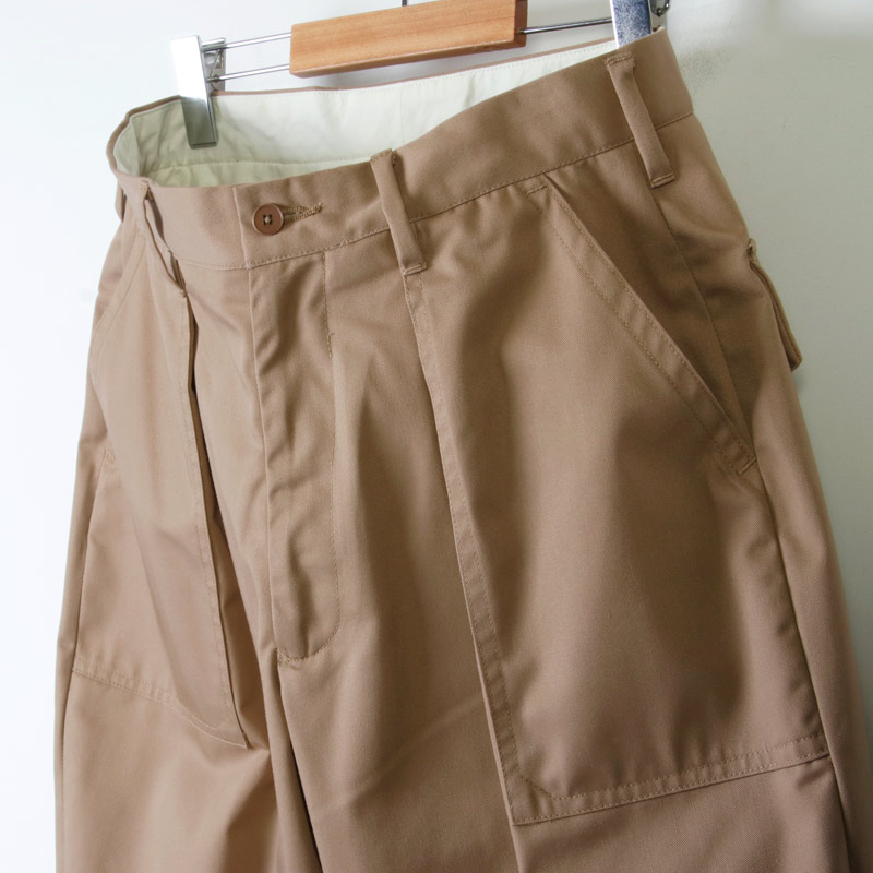 08sircus(ȥ) High count chino cloth painter pants