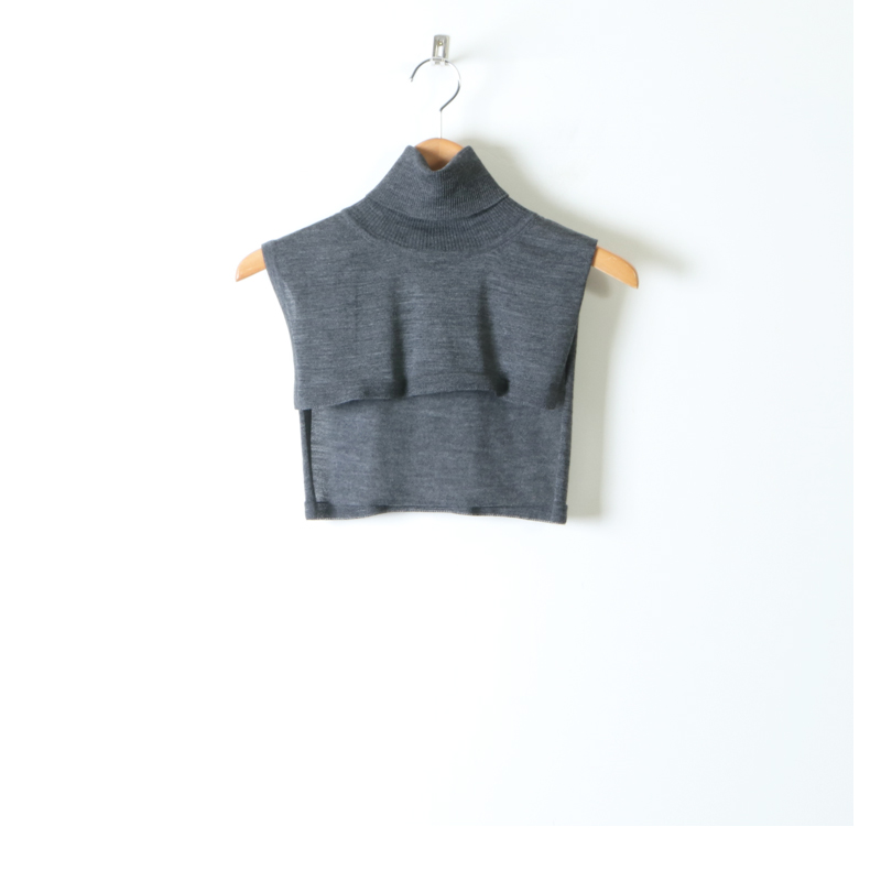 08sircus (ゼロエイトサーカス) 2way neck layered sweater / 2way