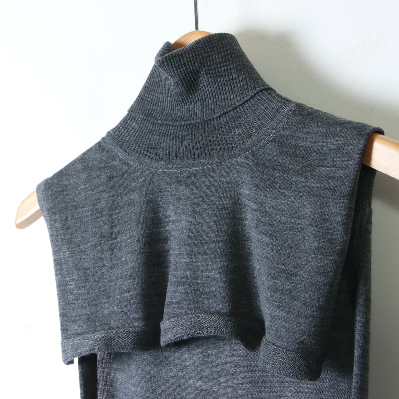 08sircus (ゼロエイトサーカス) 2way neck layered sweater / 2way 