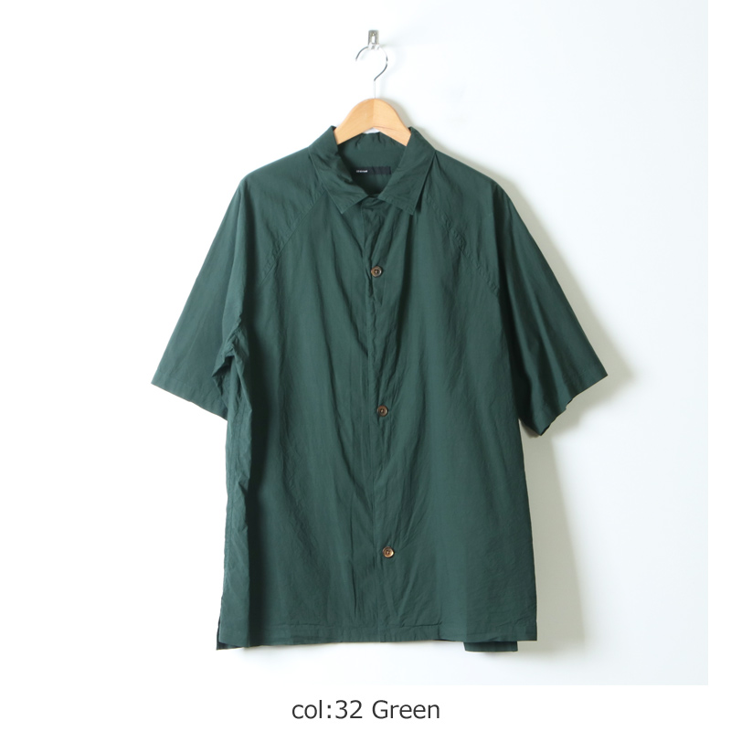 08sircus(ȥ) Compact lawn garment dyed over shirt
