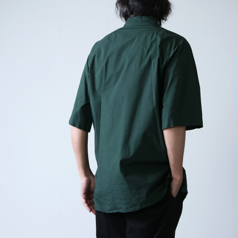 08sircus (ゼロエイトサーカス) Compact lawn garment dyed over shirt /  コンパクトローンガーメントダイオーバーシャツ