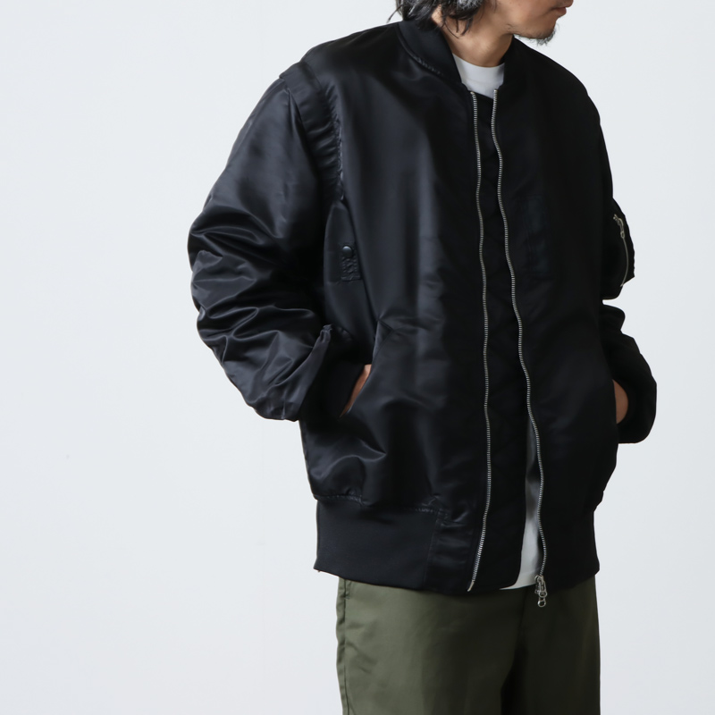 08sircus (ゼロエイトサーカス) Detachable sleeve MA-1