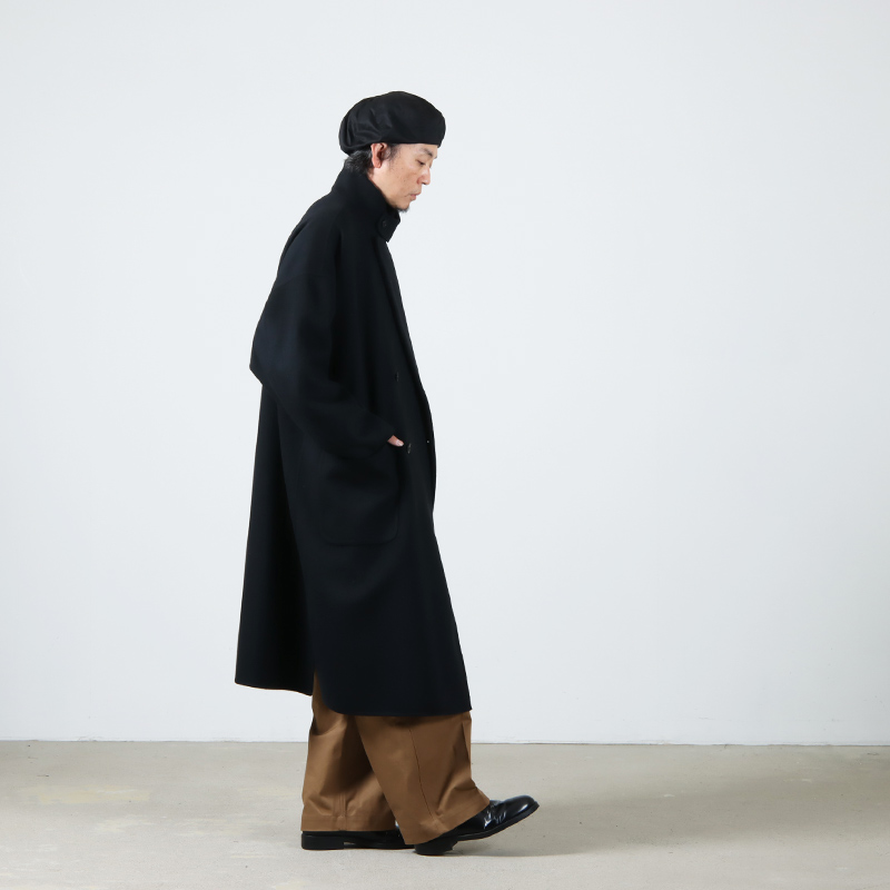 08sircus (ゼロエイトサーカス) Beaver double face rever over coat