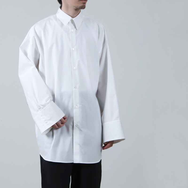 08sircus (ゼロエイトサーカス) Broad over size shirt / ブロードオーバーサイズシャツ