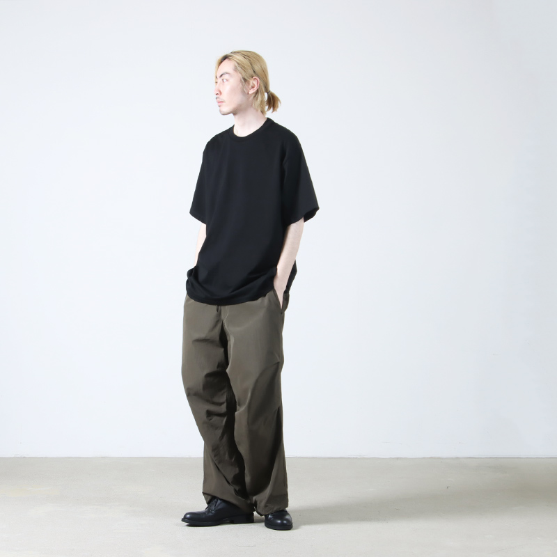 08sircus(ȥ) Organic cotton cross jersey over tee