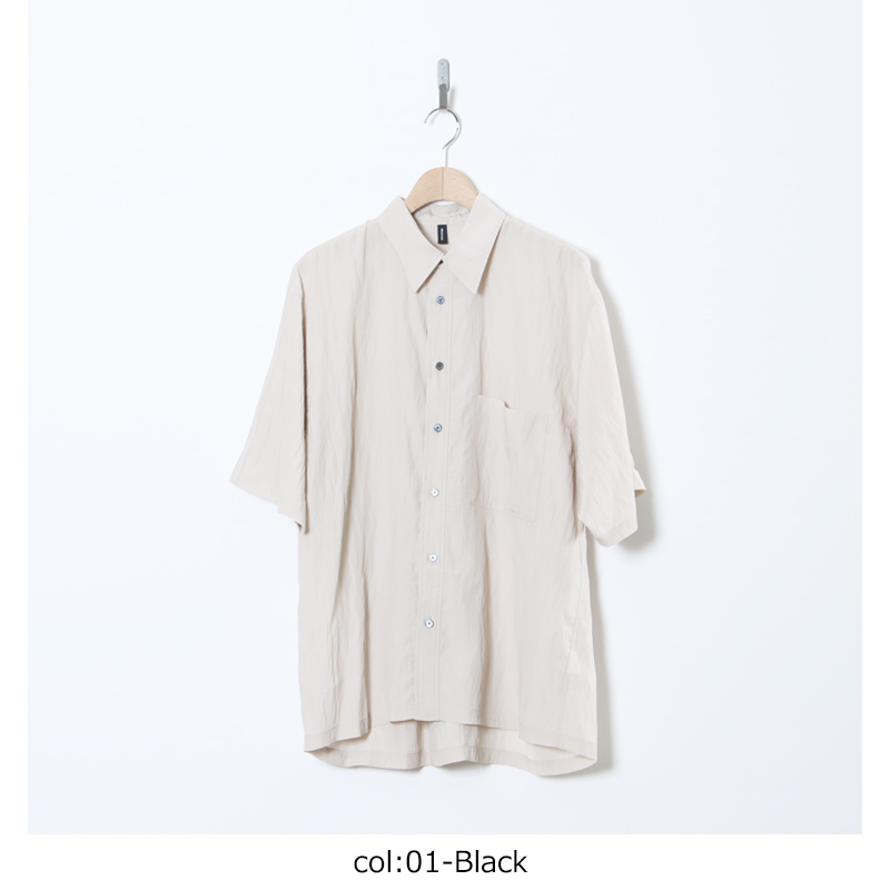 08sircus (ゼロエイトサーカス) Viscose washer back dolman split