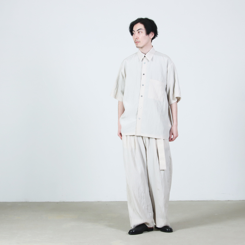 08sircus(���������ȥ�������) Viscose washer back dolman split shirt