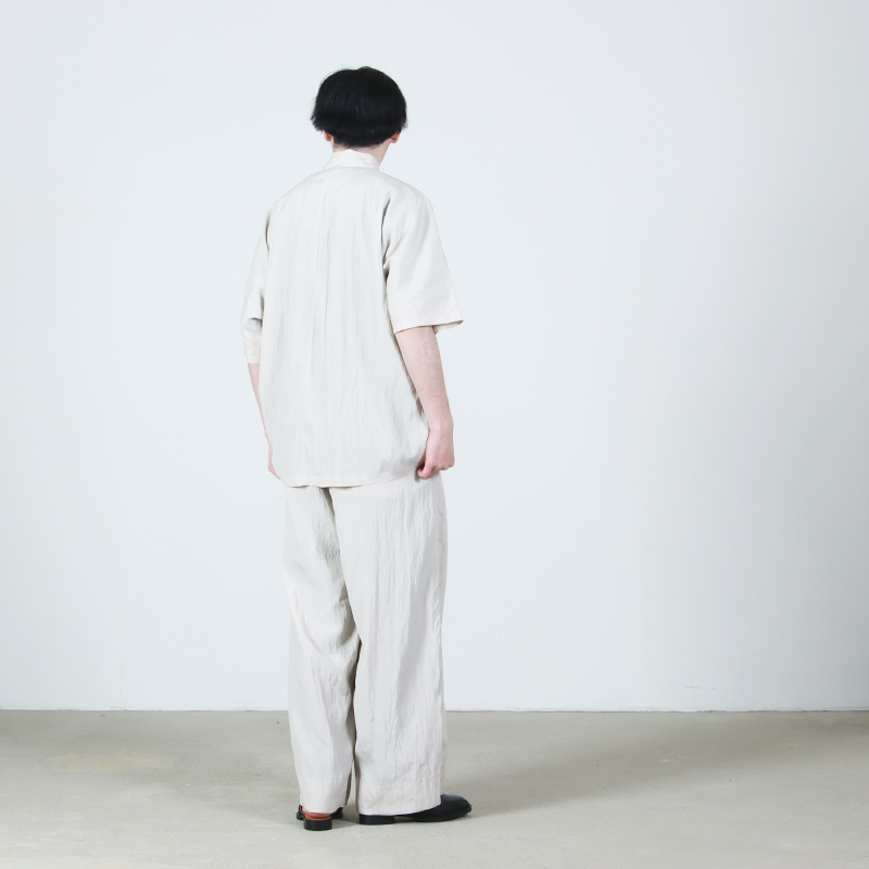 08sircus(���������ȥ�������) Viscose washer back dolman split shirt