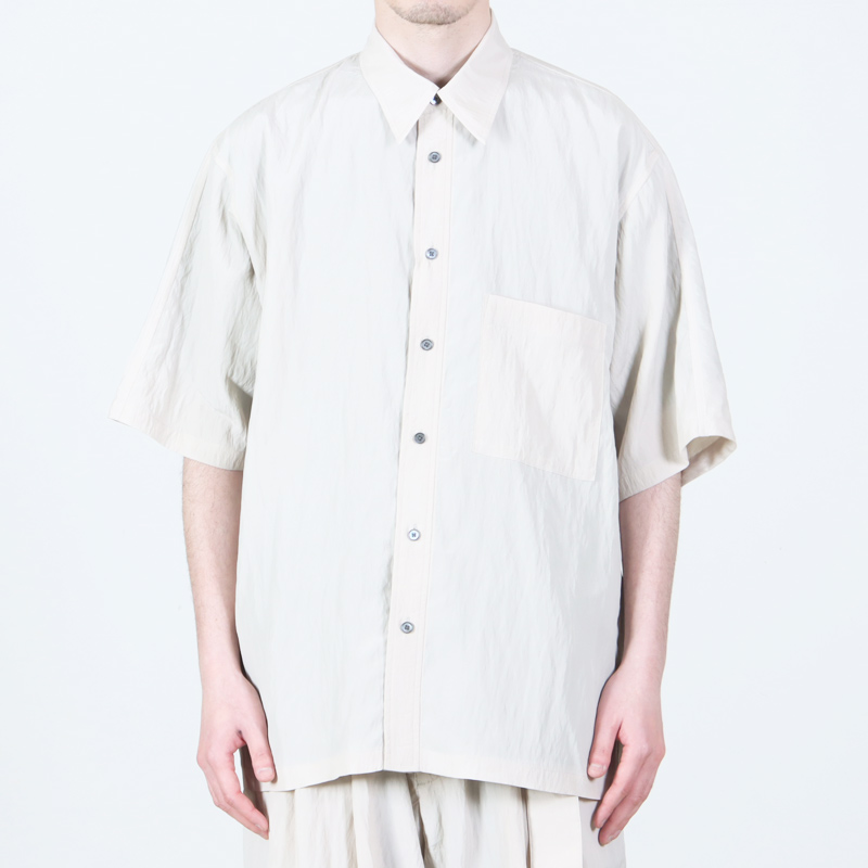 08sircus(���������ȥ�������) Viscose washer back dolman split shirt