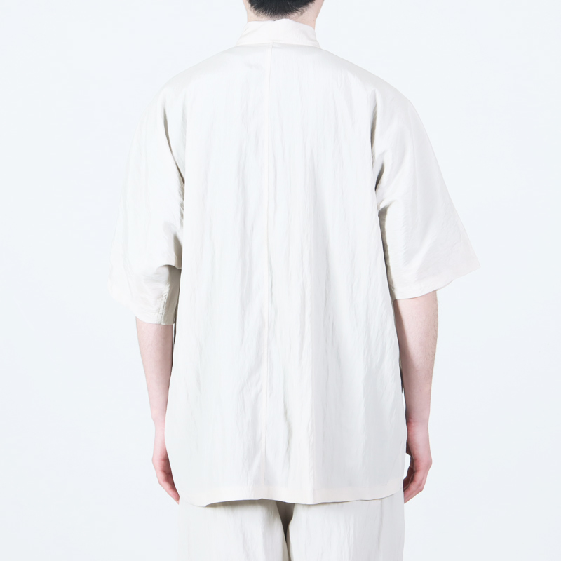 08sircus (ゼロエイトサーカス) Viscose washer back dolman split