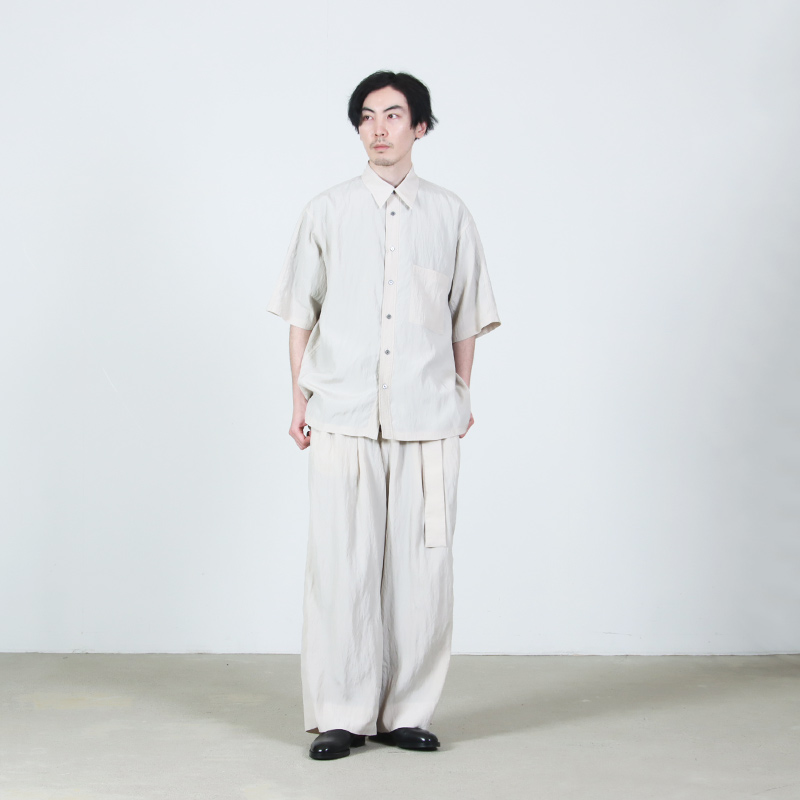 08sircus(���������ȥ�������) Viscose washer back dolman split shirt