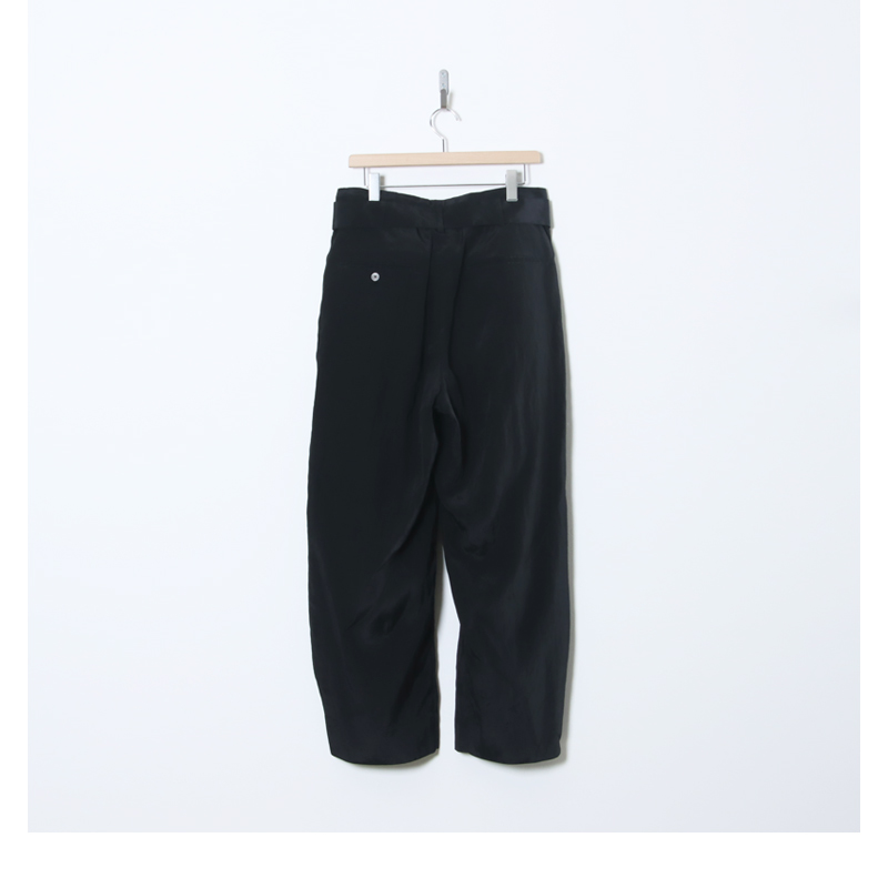 08sircus(���������ȥ�������) Viscose washer 2tuck belted wide pants
