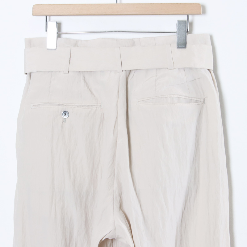 08sircus(���������ȥ�������) Viscose washer 2tuck belted wide pants