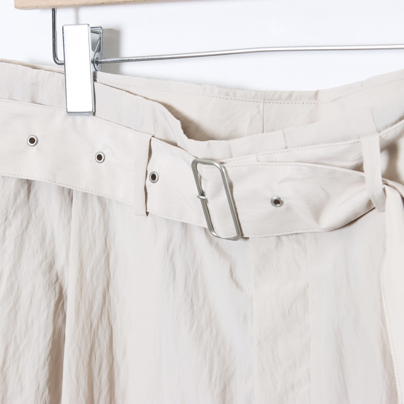 08sircus(���������ȥ�������) Viscose washer 2tuck belted wide pants