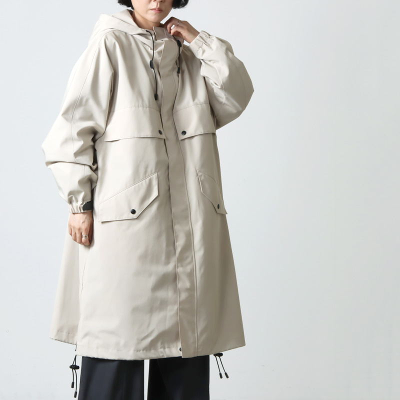 08sircus (ゼロエイトサーカス) High count weather hoodie coat