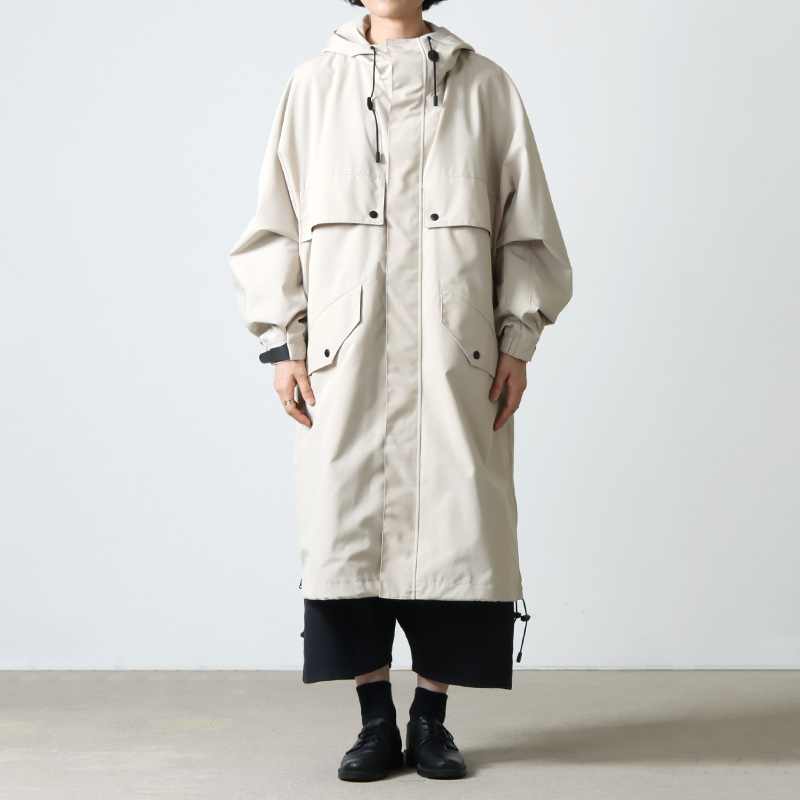 08sircus (ゼロエイトサーカス) High count weather hoodie coat 