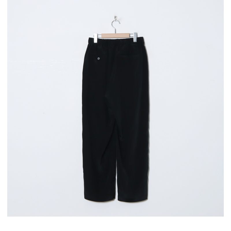 08sircus (ゼロエイトサーカス) Viscose washer slit easy pants 