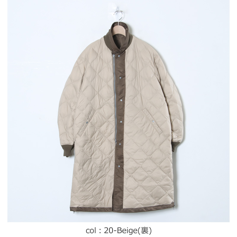 08sircus(ゼロエイトサーカス) 08sircus × TAION Down long MA-1 reversible