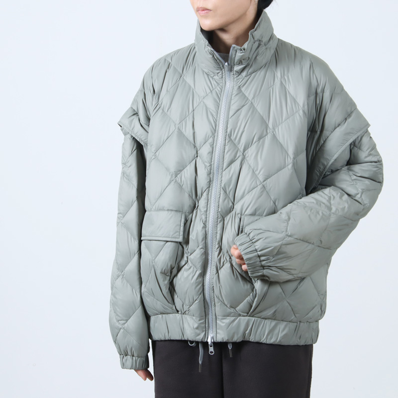 08sircus(ゼロエイトサーカス) 08sircus × TAION Down detachable short blouson reversible