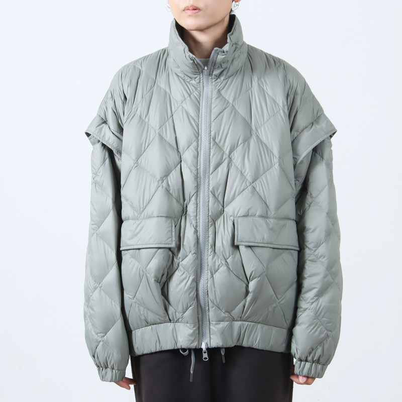 08sircus(ゼロエイトサーカス) 08sircus × TAION Down detachable short blouson reversible