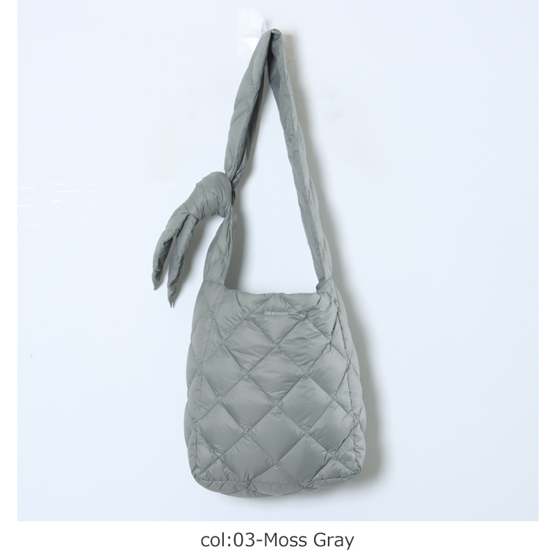 08sircus(ゼロエイトサーカス) 08sircus × TAION Down shoulder bag