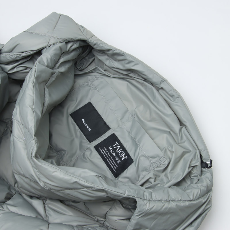 08sircus(ゼロエイトサーカス) 08sircus × TAION Down shoulder bag