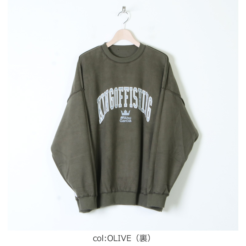 AbuGarcia (アブガルシア) BIG REVERSIBLE SWEAT / ビッグリバーシブル 