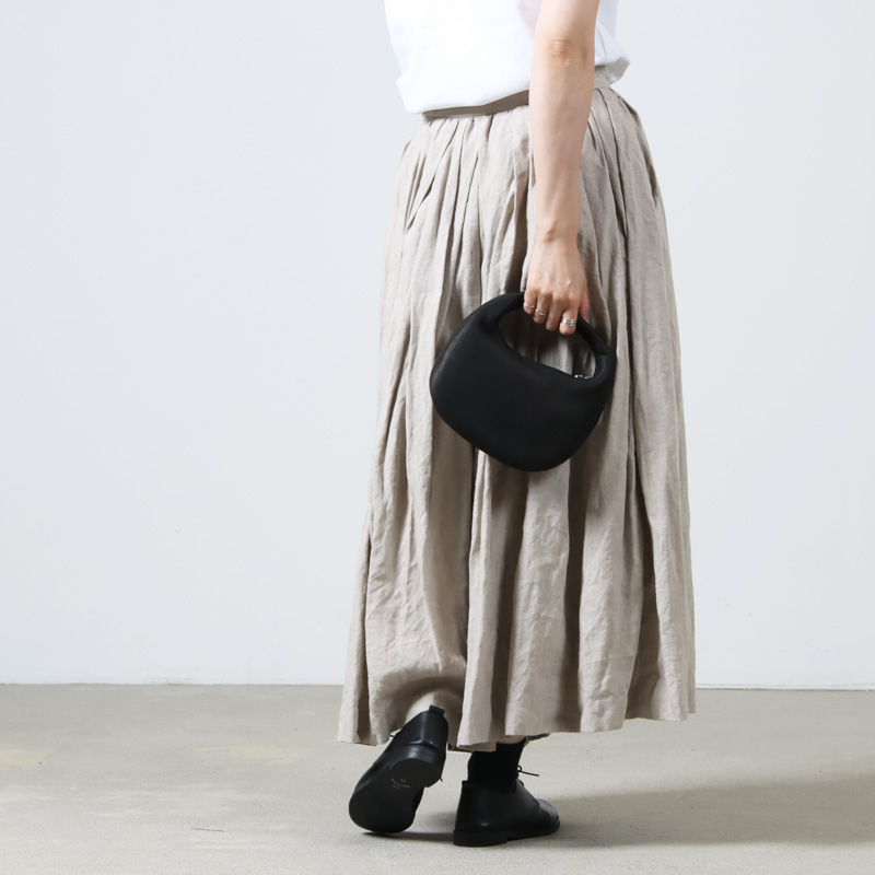 極美品 Aeta ROUND ONE SHOULDER S アエタ ブラック Aeta (アエタ) ROUND ONE SHOULDER:S / ラウンドワンショルダー S