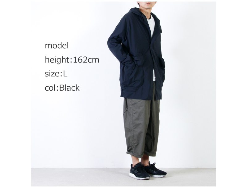 ナイロンジャケットalk phenix zak coat/karu stretch - gelda.com