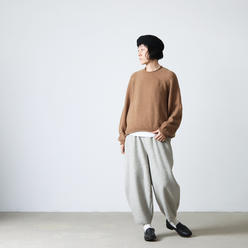 韓国ファッションALWEL オルウェル wool turtle neck top beige | www