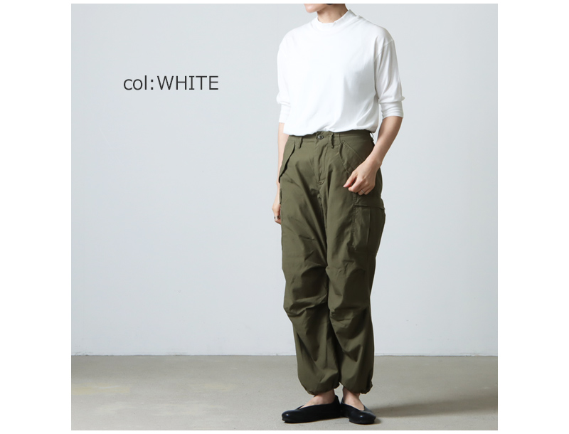 ALWEL(륦) MOCK NECK H/SLV T