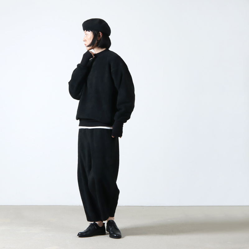 ALWEL (オルウェル) FLEESE PEG PANTS / フリースペグパンツ