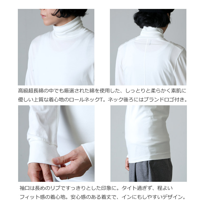 ALWEL(륦) LONG SLEEVE ROLL NECK T