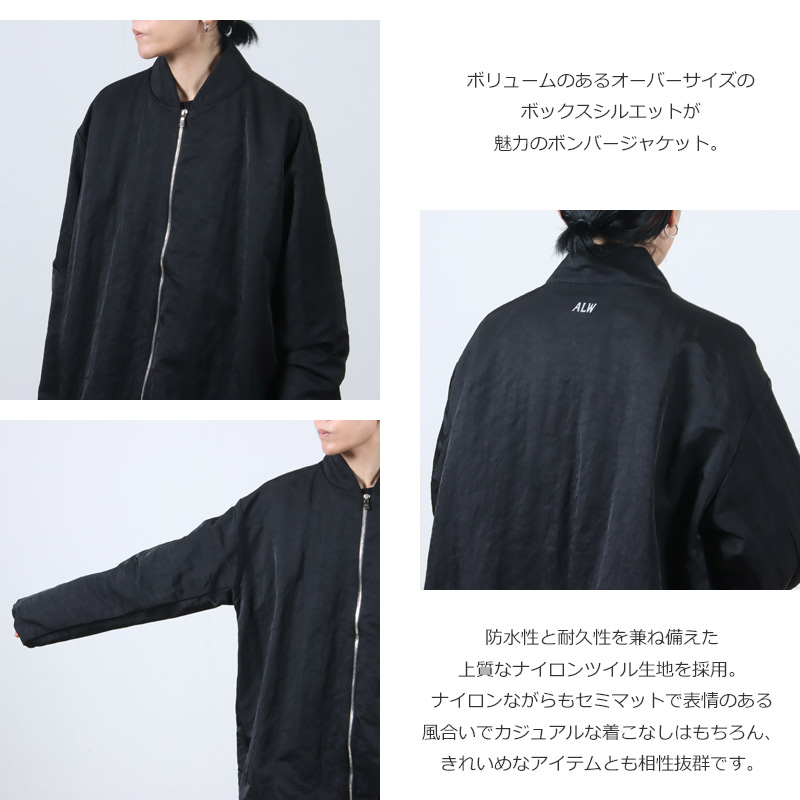 ALWEL(륦) VOLUME BOMBER JACKET