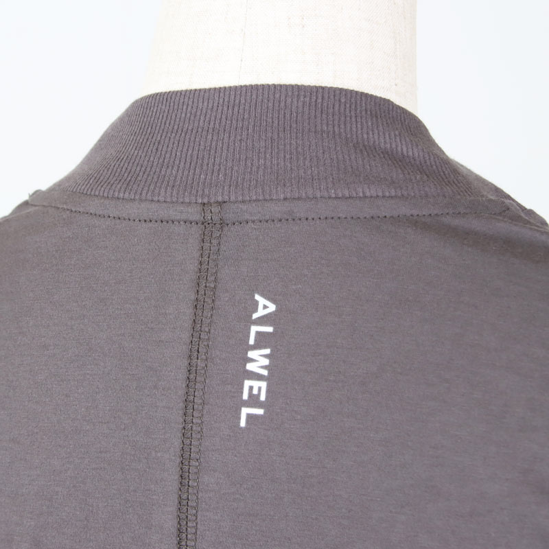 ALWEL(���륦����) MOCK NECK TEE
